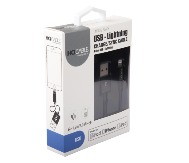 HQCable KABEL USB-MICRO USB 1.2M HQCable czarny # - 1457258 - zdjęcie 3